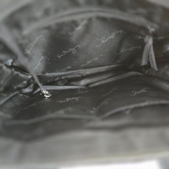 Vera Bradley Black Quilted Tote Bag With Turn Lock Closure Pockets - Picture 6 of 7